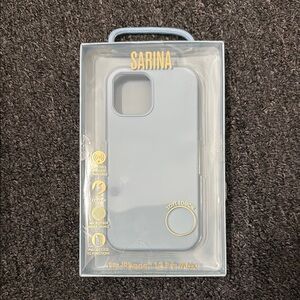 SARINA Soft Touch Baby Blue Phone Case for iPhone 12 Pro Max